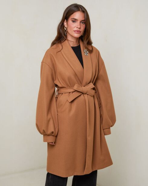 Manteau Victoire camel