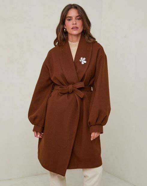 Manteau Victoire choco