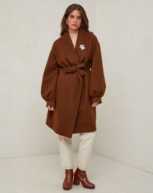 Manteau Victoire choco