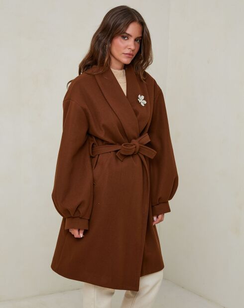 Manteau Victoire choco