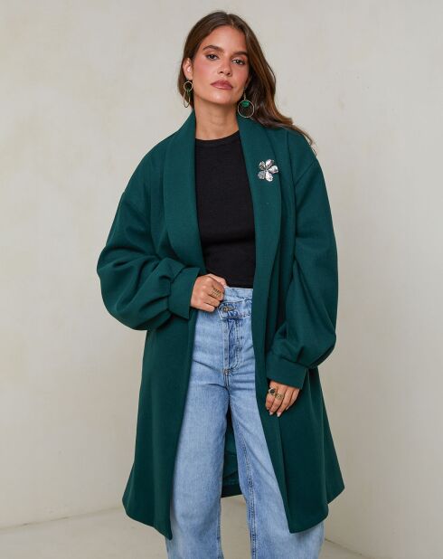 Manteau Victoire vert foncé