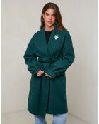 Manteau Victoire vert foncé