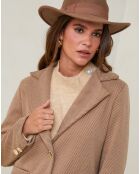 Manteau Chloe camel