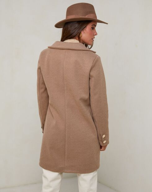 Manteau Chloe camel