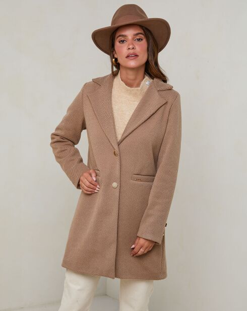 Manteau Chloe camel