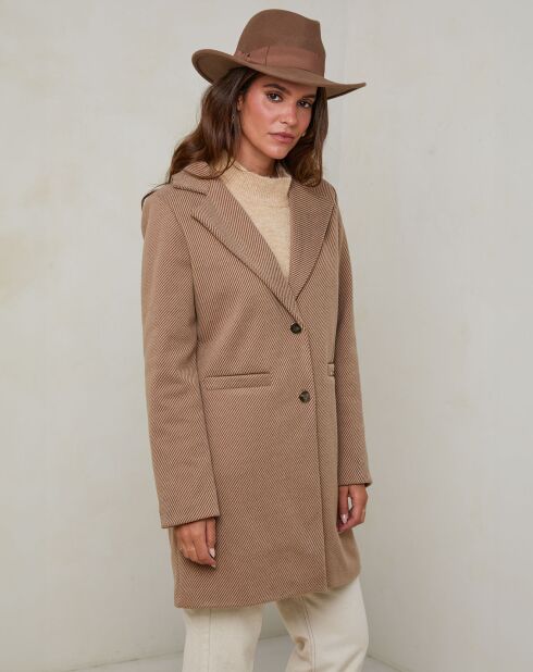 Manteau Chloe camel
