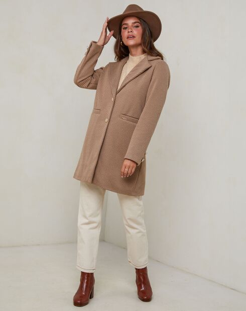 Manteau Chloe camel