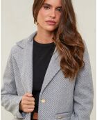 Chloe grauer Mantel