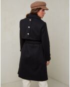 Manteau Lea noir