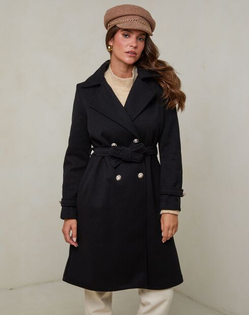 Manteau Lea noir