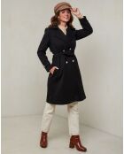 Manteau Lea noir