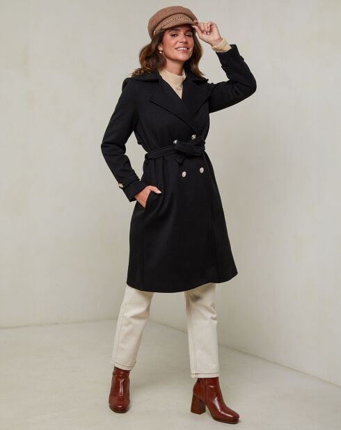 Manteau Lea noir