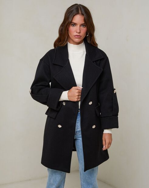 Manteau Jeanne noir
