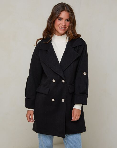 Manteau Jeanne noir
