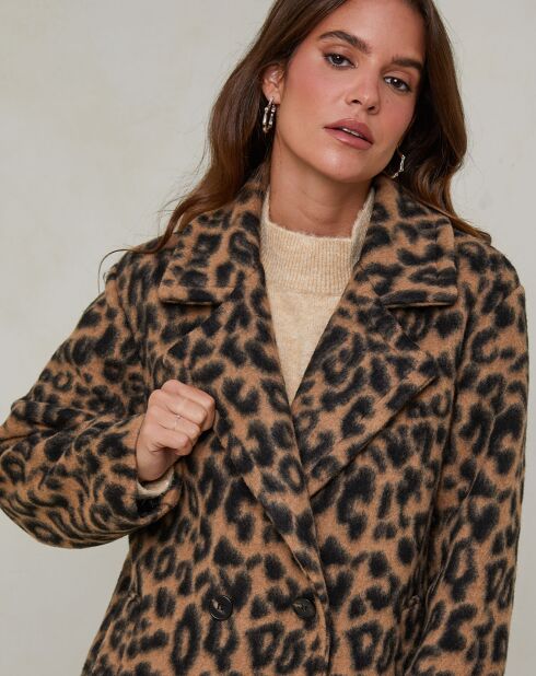 Manteau Leonie camel