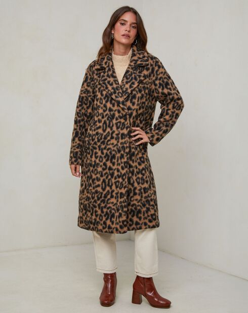 Manteau Leonie camel