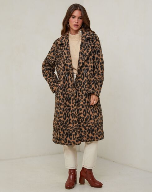 Manteau Leonie camel