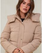 Piumino Victoria camel