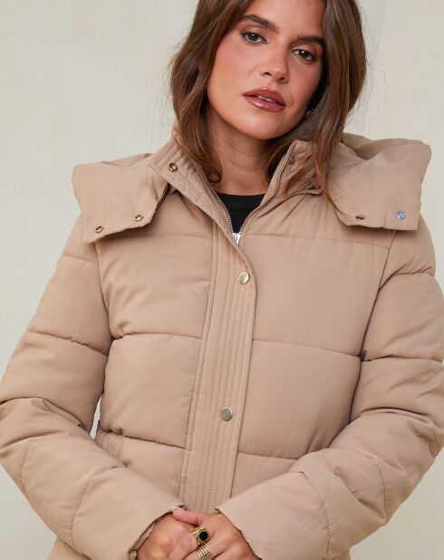 Piumino Victoria camel