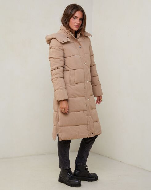 Piumino Victoria camel