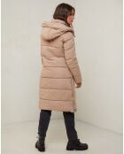 Piumino Victoria camel