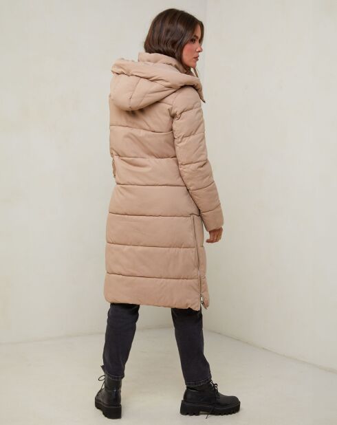 Piumino Victoria camel