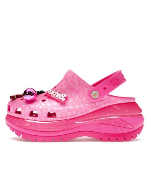 Crocs Classic Mega Crush Clog Barbie roses