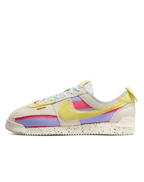 Sneakers Cortez beige/jaune/rose