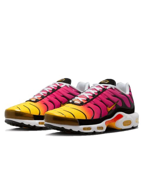 Sneakers Air Max Plus rose/jaune