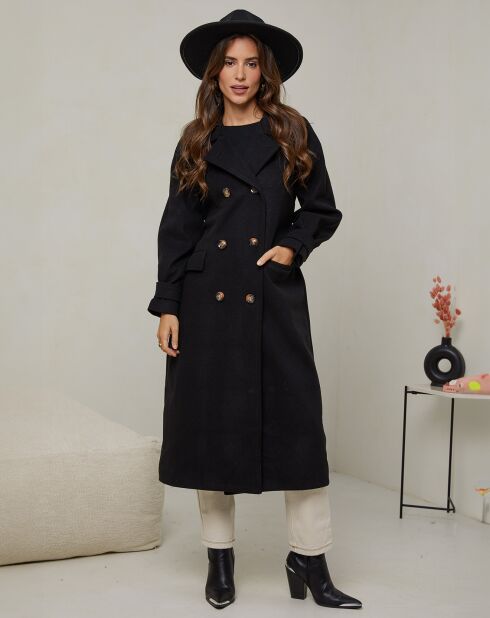Manteau Adele noir