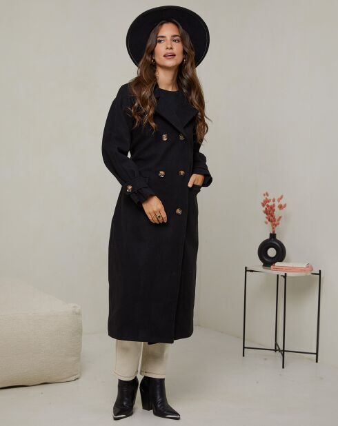 Manteau Adele noir