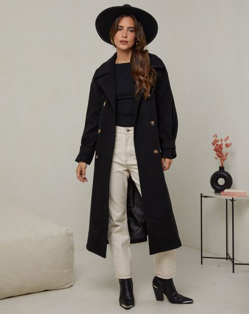 Manteau Adele noir