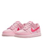 Sneakers en Cuir Dunk roses