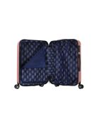 2 valigie S+M Orika 55/65 cm in oro rosa