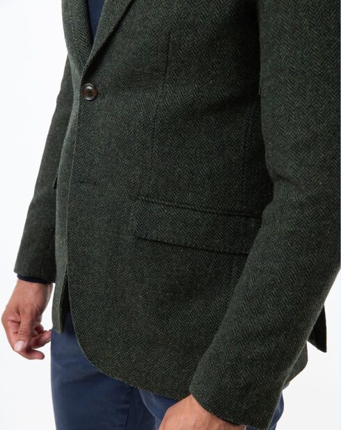 Blazer Espiga vert