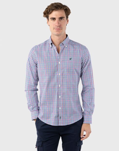 Chemise Oxford marine