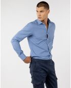 Chemise Micro marine