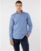 Chemise Micro marine