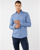 Chemise Micro marine