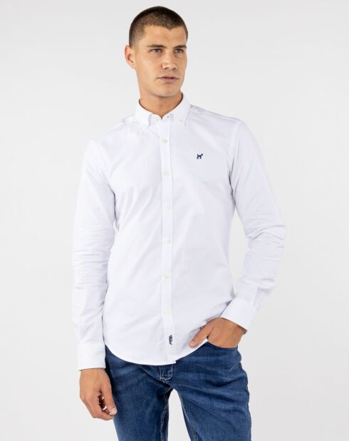 Chemise Oxford blanche