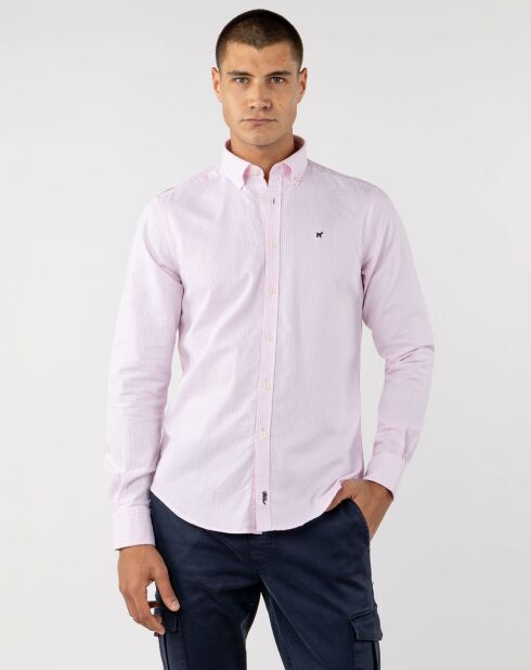 Chemise Raya rose