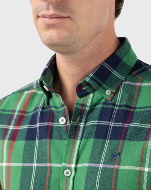 Chemise Viella verte