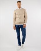 Pull Cuello beige