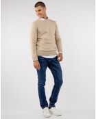 Pull Cuello beige