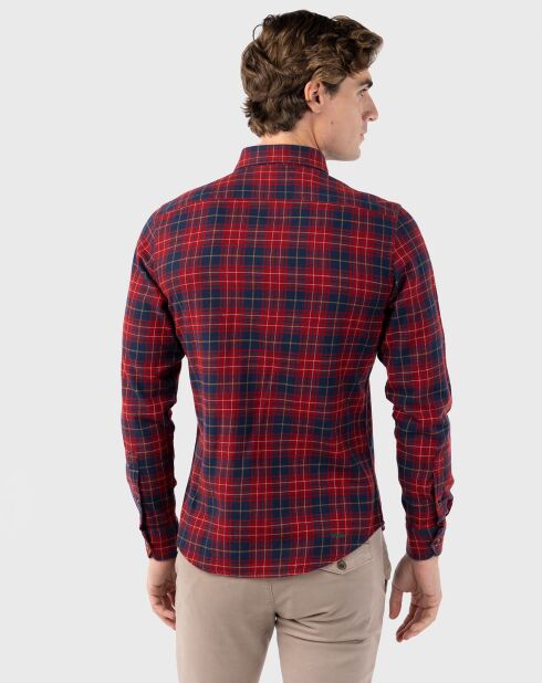 Chemise flanelle Viella rouge