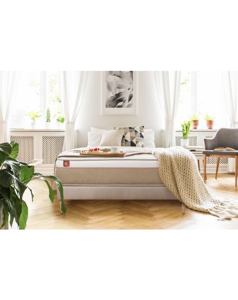 Ensemble LE SOYEUX sommier kit beige