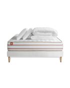 Pack LE DOUX sommier kit blanc