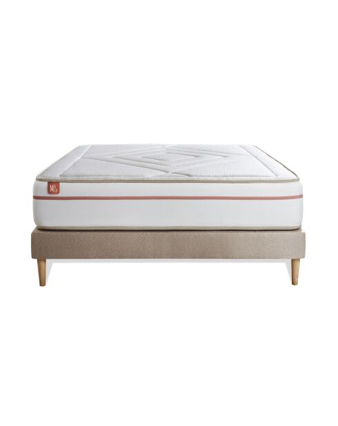 Ensemble LE PAISIBLE sommier kit beige
