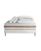 Pack LE TENDRE sommier kit blanc