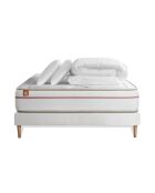 Pack LE PAISIBLE sommier kit blanc
